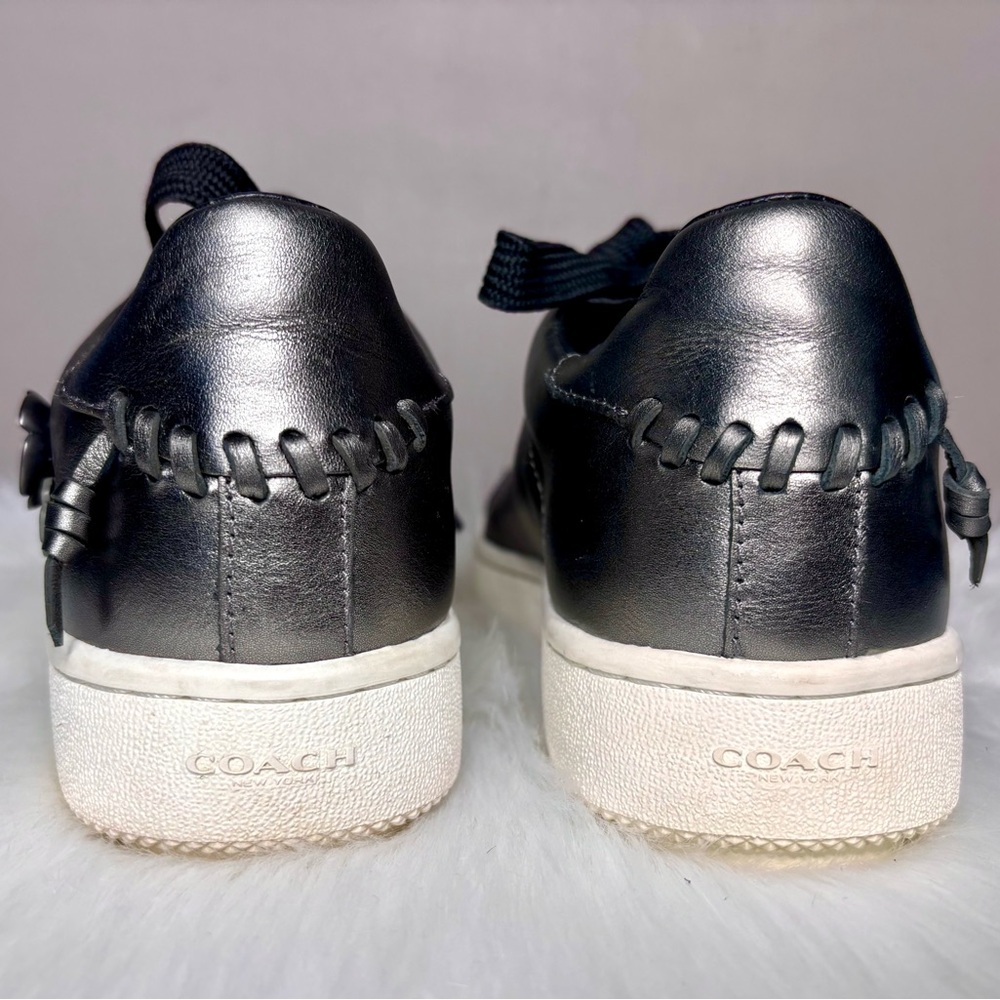 COACH Metallic Tea Rose Sneakers - Picture 7 of 11
